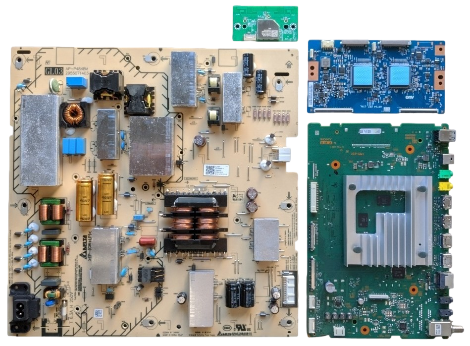 KD-85X85J Sony TV Repair Parts Kit, A-5027-359-A Main Board, 1-004