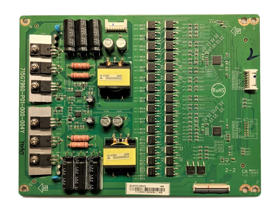 LNTVFI13ZXAF2 Vizio LED Driver, 715G7960-P01-000-004Y, M60-D1