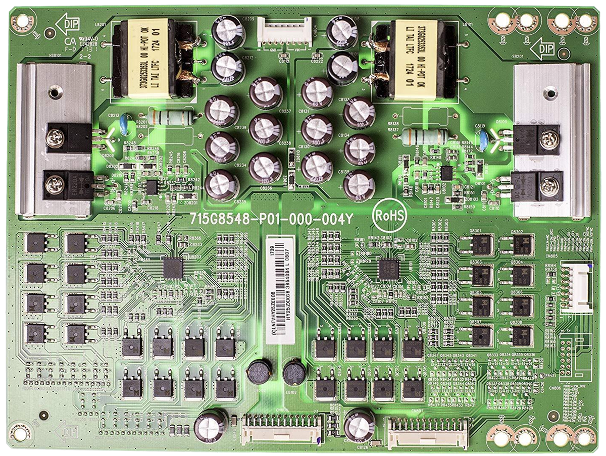 LNTVHY252XXGB Vizio LED Driver, (X)LNTVGY25ZXXGB, 715G8548-P01-000-004Y, M50-E1