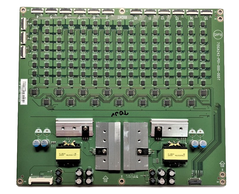 LNTVIT12ZAAB4 Vizio LED Driver, 715GA242-P01-000-005T, E88441, PX75-G1