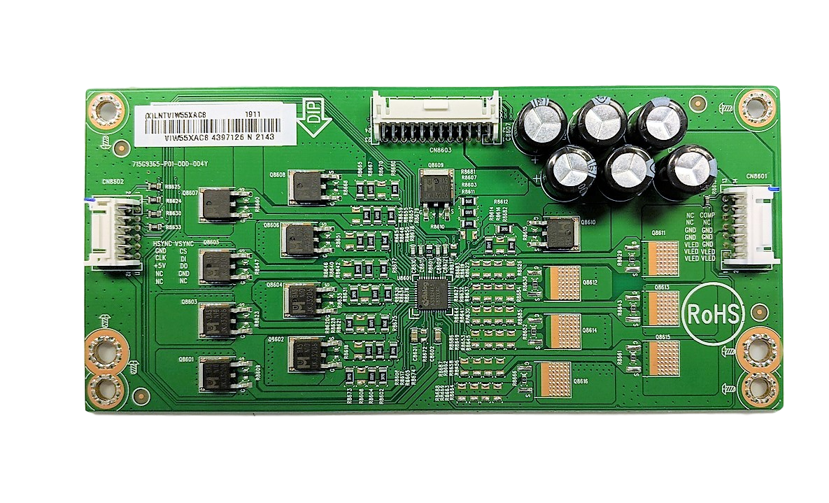 LNTVIW55XAC8 Vizio LED Driver, 715G9365-P01-000-004Y, V556-G1