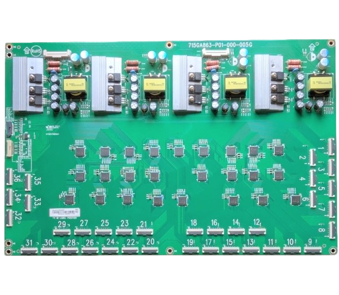LNTVJT23ZAAAA Vizio LED Driver, 5036383, 715GA863-P01-000-005G, P85QX-H1