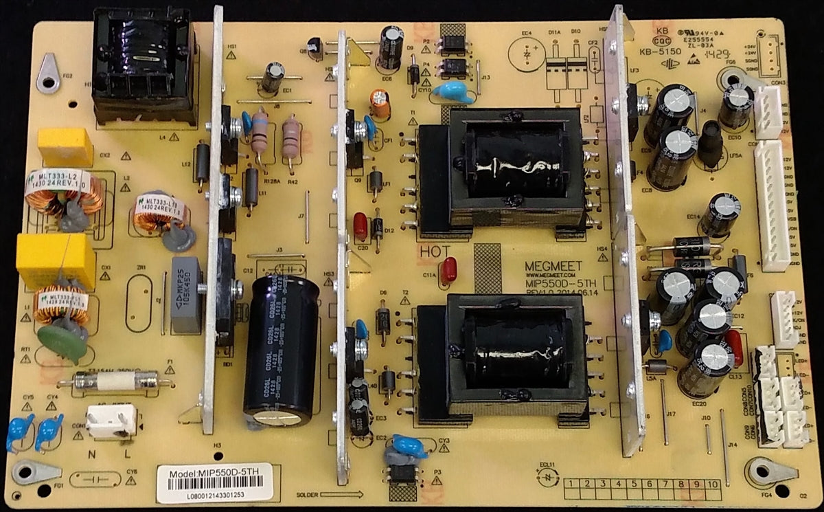 MIP550D-5TH WESTINGHOUSE POWER SUPPLY, MIP550D-5TH, DWM50F3G1