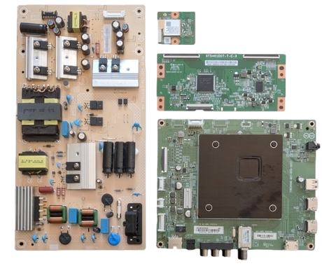 NS-55DF710NA19 Insignia TV Repair Parts Kit, 756TXICB01K013 Main Board, PLTVHW321XAGN Power Supply, ST5461D07-7-C-3 T-Con, 317GWFBT667WNC Wifi, NS-55DF710NA19