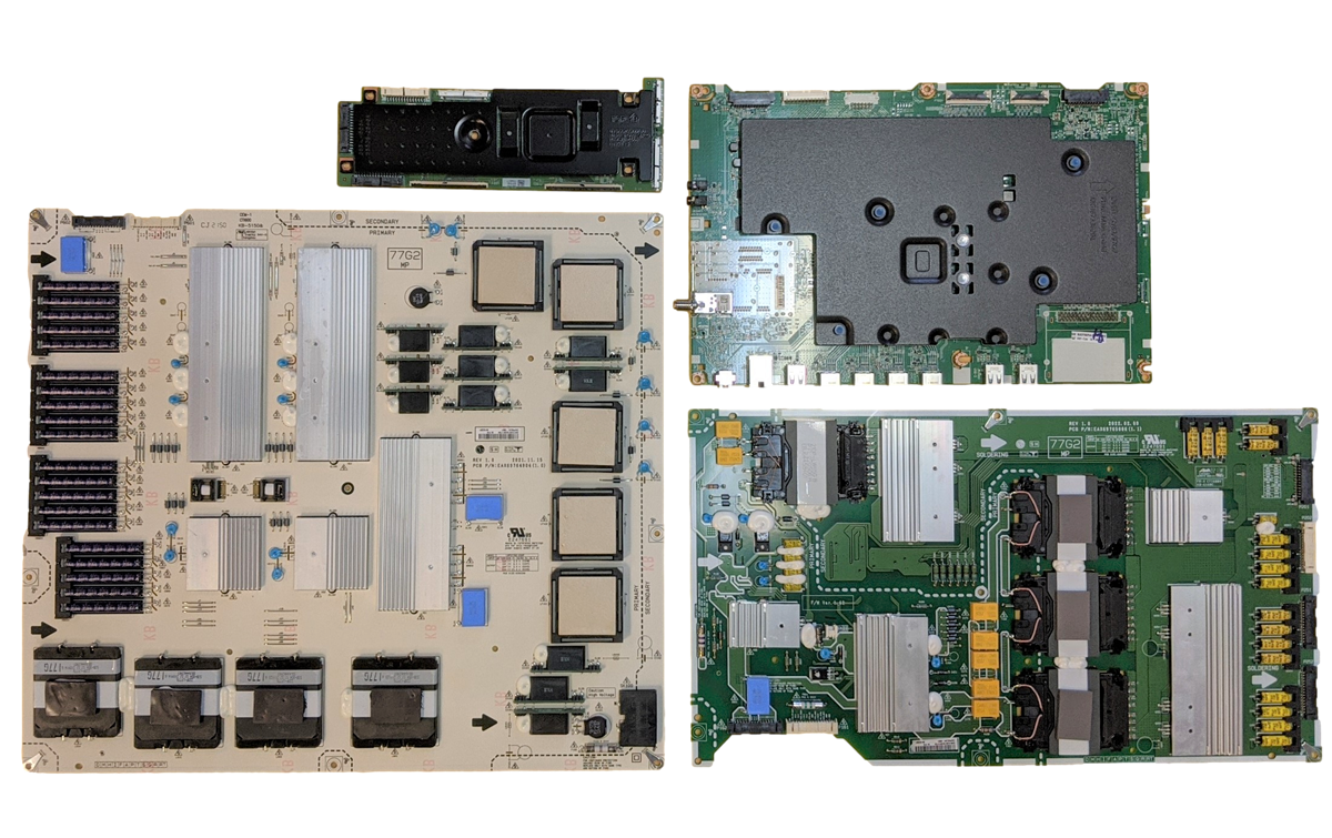 OLED77G2PUA LG TV Repair Parts Kit, EBT66914903 Main Board, EAY36152301/EBR36152301 Power Supply, EAY36152401 Power Supply, 6871L-6919A T-Con, OLED77G2PUA