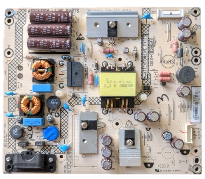 PLTVEJ351XAJ3 Sharp TV Module, power supply board, 715G6934-P01-003-003H, LC-43LB371U