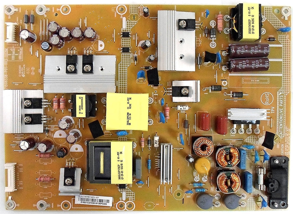 PLTVEY821XAF8 NEC Power Supply, 715G6338-P01-003-002M, (Q)PLTVEY821XAF8 1533, E505