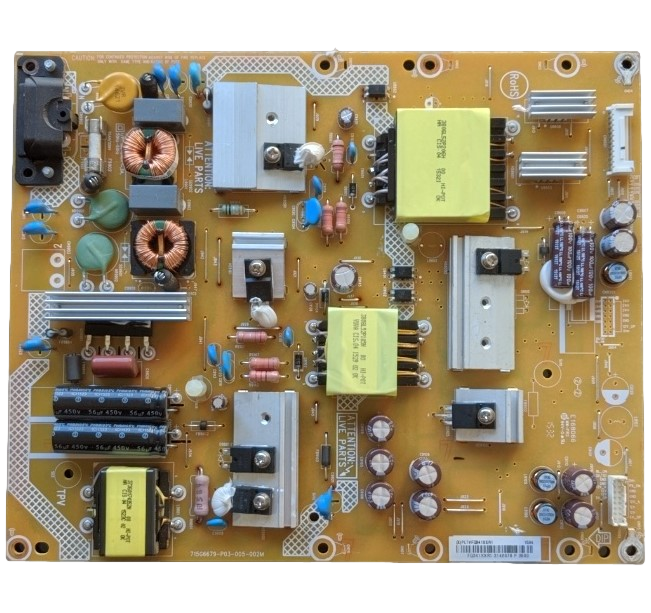 PLTVFQ341XXR1 Haier Power Supply, 715G6679-P03-005-002M, 43E4500R