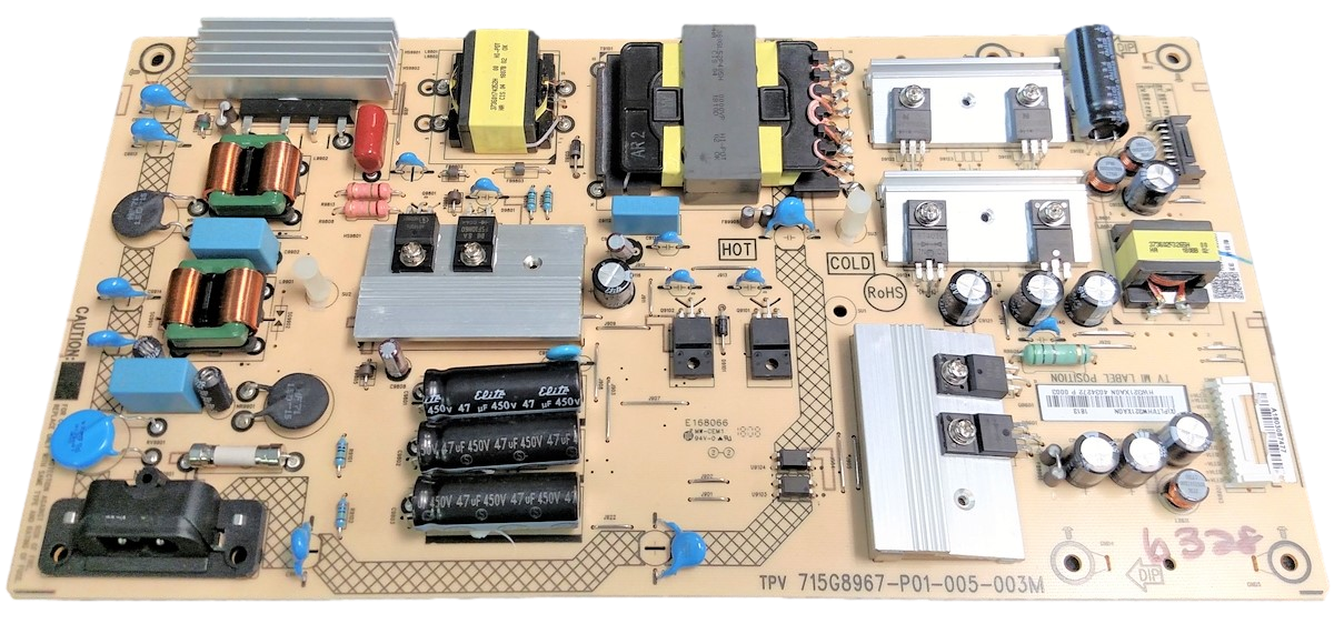 PLTVHW321XAGN Insignia Power Supply, (X)PLTVHW321XAGN, 715G8967-P01-005-003M, NS-55DF710NA19, NS-55DF710NA19 REV A, NS-55DF710NA19 REV B, NS-55DF710NA19 REV C, E4SW5518RKU