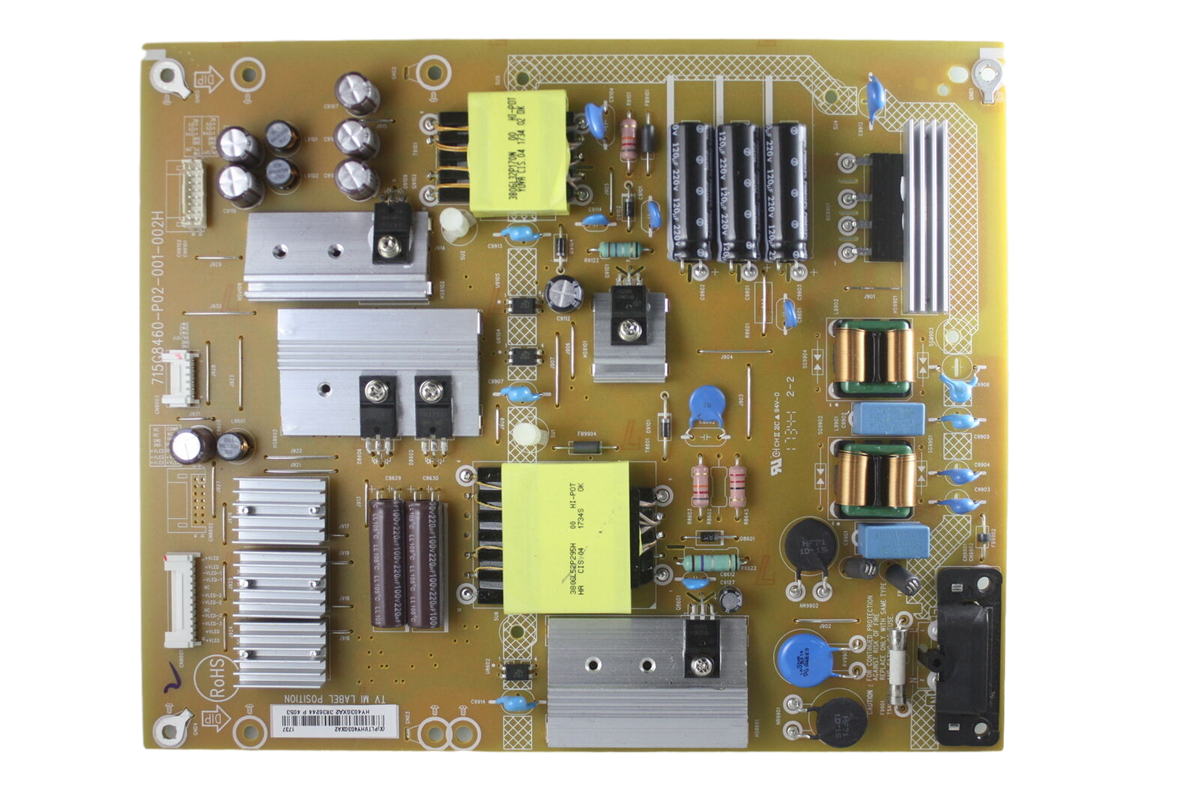 PLTVHY403GXA2 Vizio Power Supply, 715G8460-P02-001-002H, D50F-E1