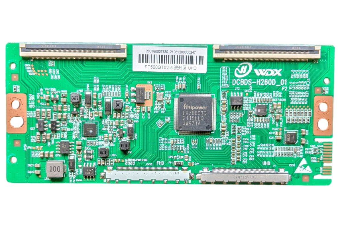 PT500GT02-5 Westinghouse T-Con, 260160007830, WR55UT4210, WR50UT4210