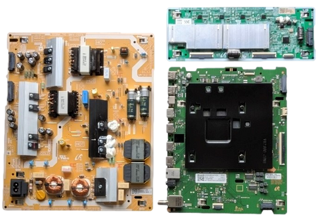 QN55Q80AAFXZA BA01 Samsung TV Repair Parts Kit, BN94-16906U Main Board, BN44-01051A Power Supply, BN44-01046B LED Driver, QN55Q80AAFXZA (BA01)