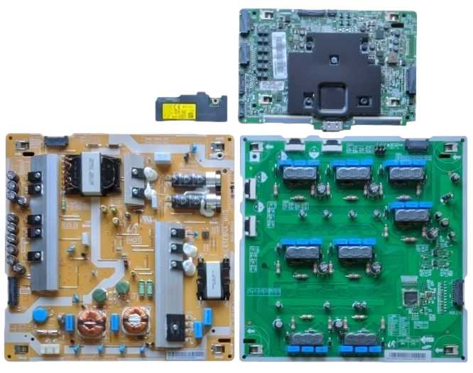 QN65Q7FAMFXZA Samsung TV Repair Parts Kit, QN65Q7FAMFXZA AB03, BN94-11488T Main Board, BN44-00901A Power Supply, BN94-12381A LED, BN59-01264A Wifi, QN65Q7FAMFXZA (AB03)