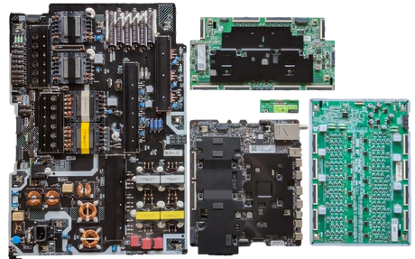 QN65Q800TAFXZA Samsung TV Reapir Parts Kit, BN94-15245E Main Board, BN44-01073A Power Supply, BN95-06565A T-Con, BN44-01068A LED Driver, BN59-01333A Wifi, FA01, FF02, FK04, QN65Q800TAFXZA