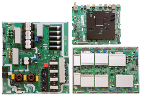 QN75LST7TAFXZA Samsung TV Repair Parts Kit, BN94-15724A Main Board, BN44-01084A Power Supply, BN44-01086A LED Driver, QN75LST7TAF, QN75LST7TAFXZA