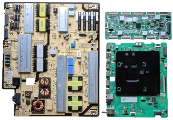 QN75QN85AAFXZA (BA01) Samsung TV Repair Parts Kit, BN94-16804G Main, BN44-01115B Power, BN44-01135A LED Driver, QN75QN85AAFXZA (BA01)