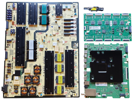 QN85QN90BAFXZA Samsung TV Repair Parts kit, BN94-17721D / BN94-17361E Main Board, BN44-01167B Power Supply, BN94-17426B LED Driver, BN59-01397A Wifi, QN85QN90BDFXZA AC02, QN85QN90BAFXZA AA01