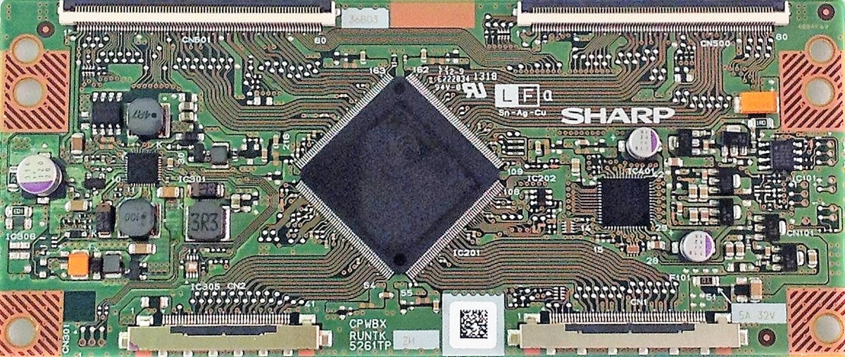 RUNTK5261TPZH Vizio TV Module, T-Con Board, CPWBX5261TPZH, E701I-A3, E701I-A3E