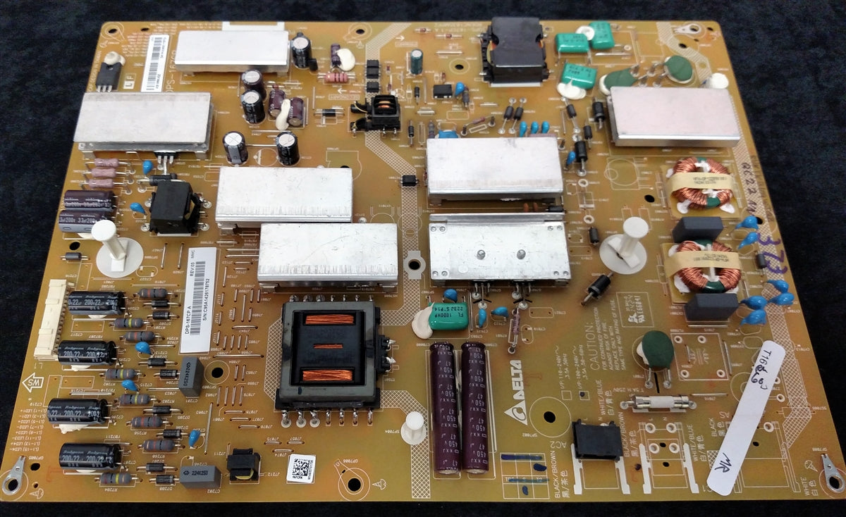 RUNTKB109WJQZ Sharp Power Supply, DPS-167CP A, CPS-167CP, LC-60LE650U,LC-60C6500U, LC-60LE657U, LC-60LE755U, LC-80LE650U, LC-60LE757U, LC-60C857U, LC-60LE550U