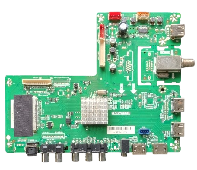 SLED5517-MAIN SANSUI Main Board, T.MS3458.U801, PO160302990 SLED5517