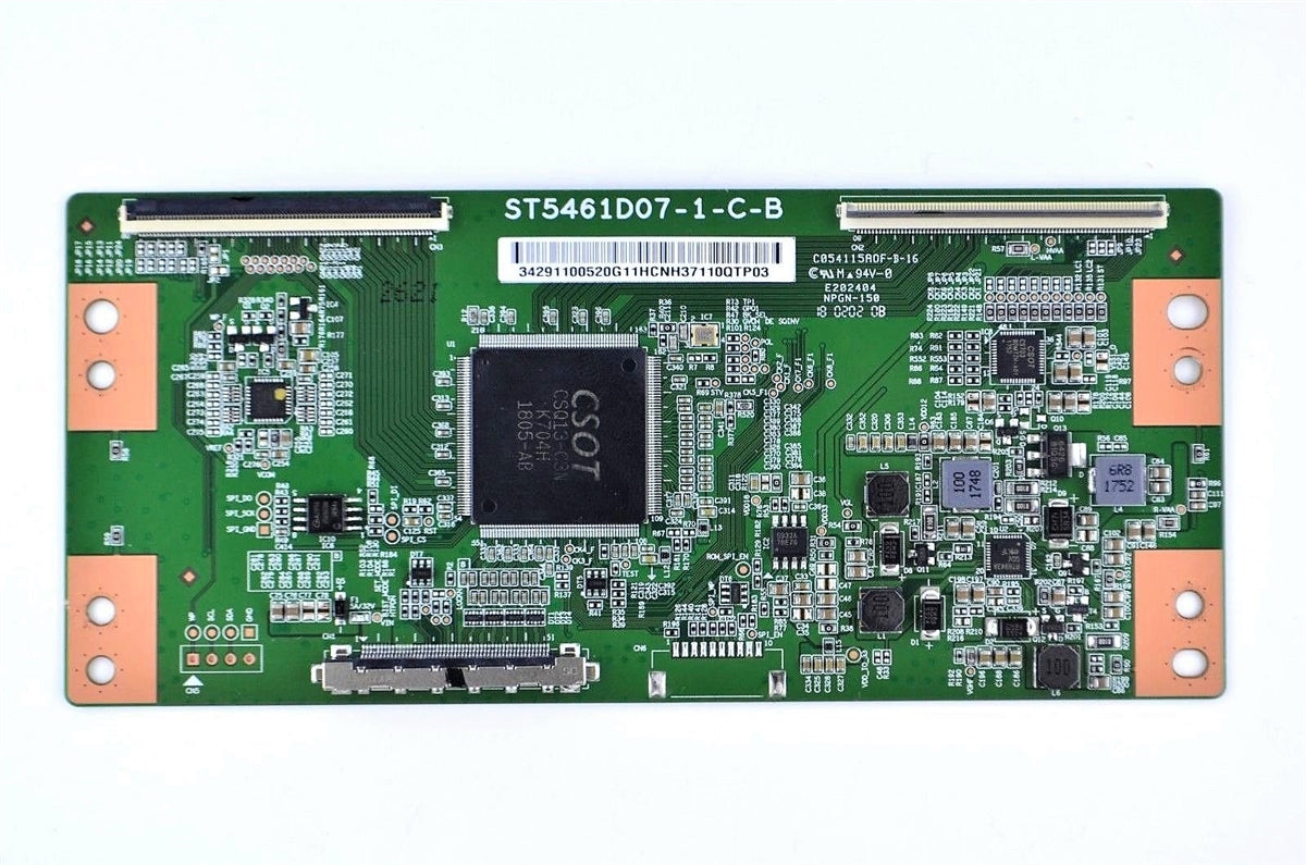 ST5461D07-1-C-B Sharp T-Con, 34291100520G11HCNH, LC-55LBU591U, 55R6040E, LC-55P6050U, 55R6000E