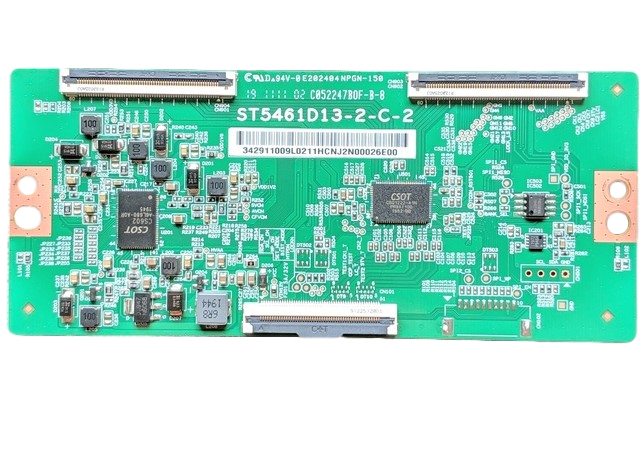 ST5461D13-2-C-2 Insignia T-Con Board, ST5461D13-2-C-2, C052247B0F-B-8, 342911009L02, NS-55DF710NA21