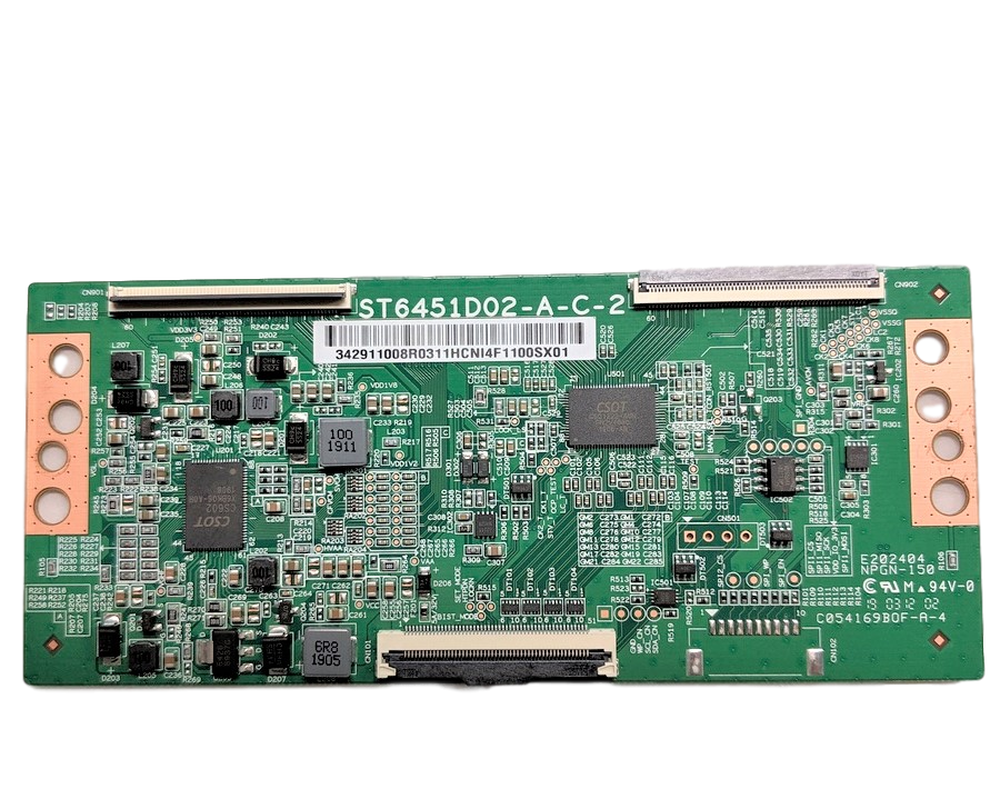 ST6451D02-A-C-2 TCL T-Con, 34.29110.08R, 342911008R0311H, 65S425, 65R6E3, 65R625, 65S525