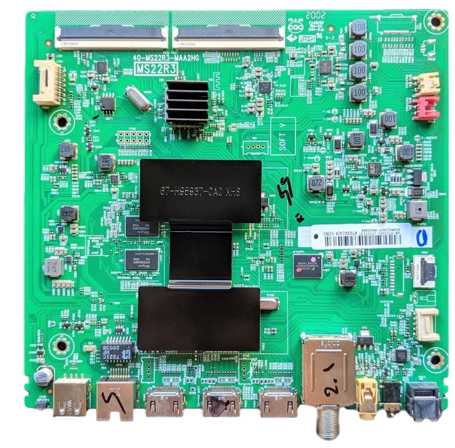 SVSMS22R07-MA200AA TCL Main Board, V8-ST22K01-LF1V2237, 40-MS22R3-MAA2HG, MSR22R3, 55S423