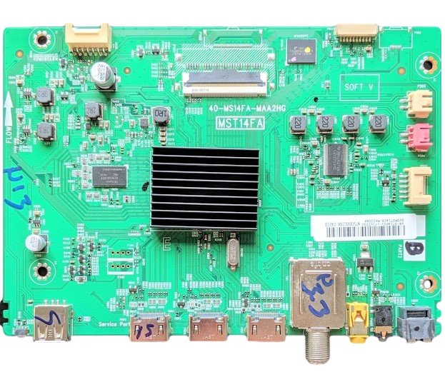 SVSMST1418-MA22AA TCL Main Board, 40-MS14FA-MAA2HG, V8-ST14K01, 405S325