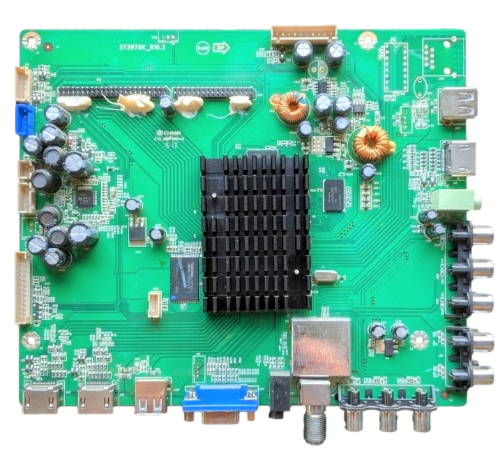 SY13121 Seiki Main Board, ST2975K_R10.3, SPUD1-13070141, 890-M00-52N02, SE50UY04