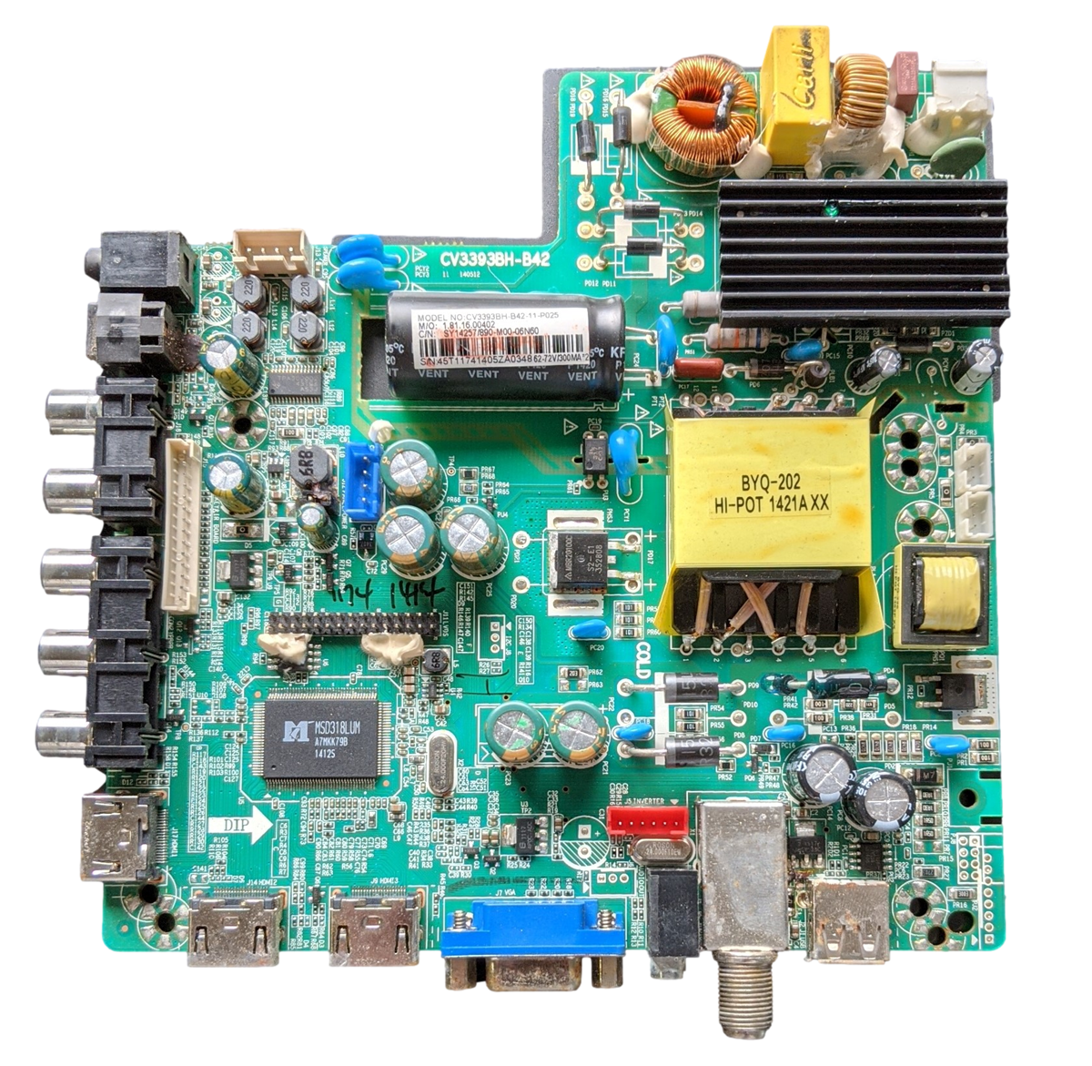 SY14257 Seiki Main Board, 890-M00-06N60, CV3393BH-B42, SE40FY27A
