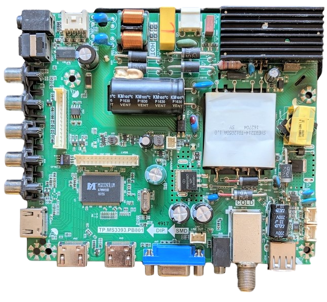 SY16200 Element Main Board, SY16200| TP.MS3393.PB801, K16060372|V500HJ1-PE8, 890-M00-06NC6, SY16200-3, SY16200-2, ELEFW5016