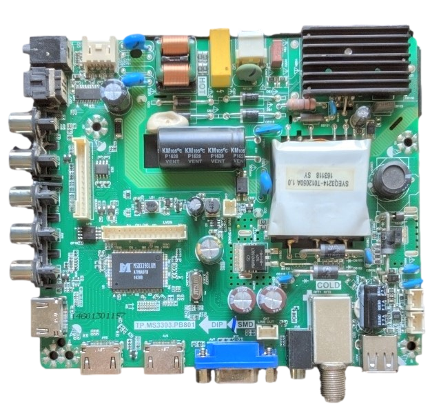 SY16258 Element Main Board, SY16258, TP.MS3393.PB801, T390XVN01.0, H16071133, ELEFW3916