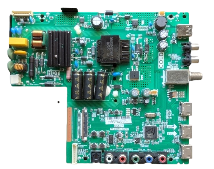 T8-40NA31-MA2 TCL MAIN BOARD, MS53P1 , TP.MS3553.PB775 ,GTO000932A, 40D100