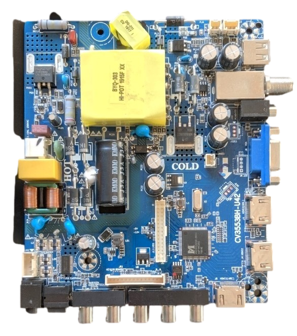 TSY17A385 Seiki Main Board/Power Supply Board, CV3553BH-U4221, TSY17A385, 95H0474, SC-39HS950N