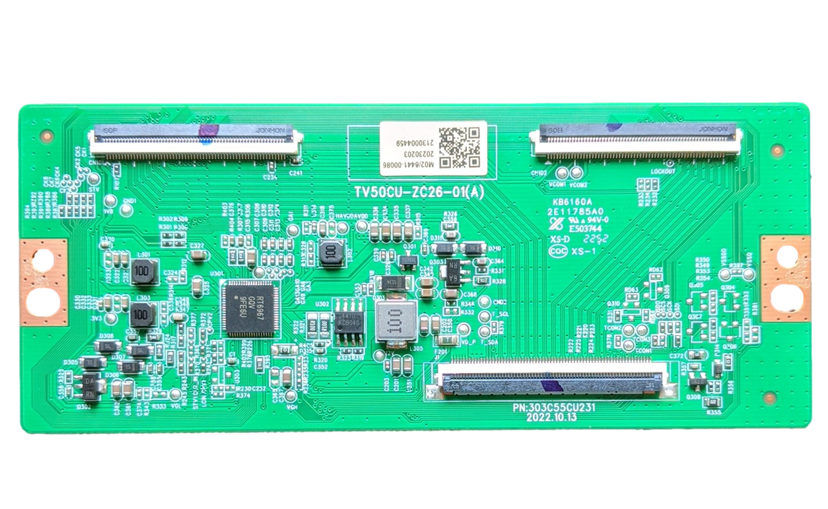 TV50CU-ZC26-01 Onn T-Con, TV50CU-ZC26-01, 303C55CU231, 10012585