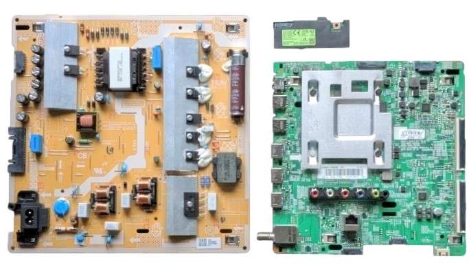 UN65RU7100FXZA Samsung TV Repair Parts Kit, BN94-14756U Main Board, BN44-00932T Power Supply, BN59-01314A Wifi, UN65RU7100FXZA (BA03), UN65RU7200FXZA (BC03)