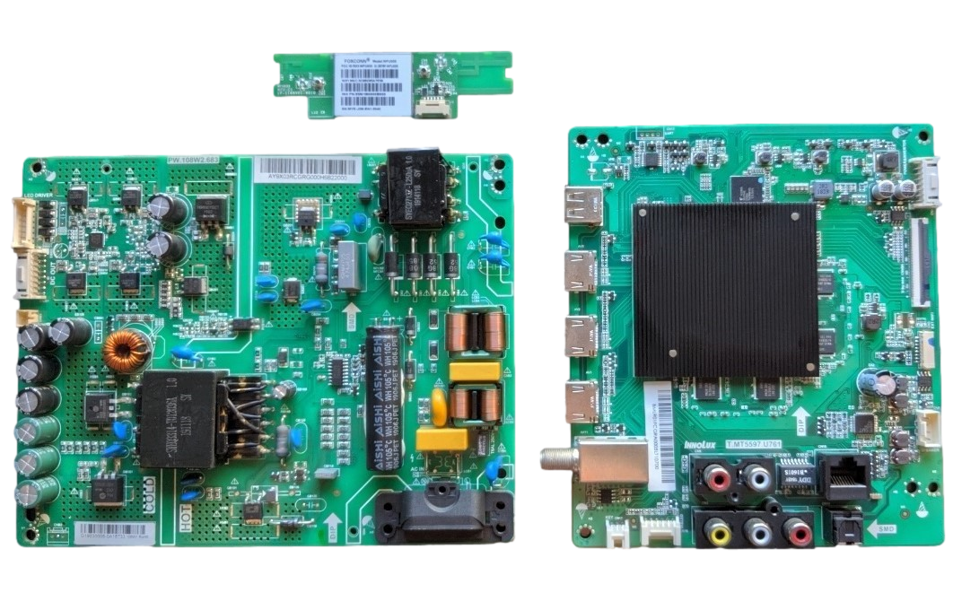 V505G9 Vizio TV Repair Parts Kit, 6M03A0000E00J Main Board, 6M04C0000