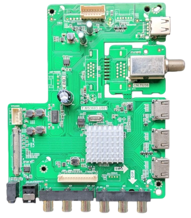 V650DJ4-QS5 Sceptre Main Board, A19073165, E19138, T.MS3683.U801, N65