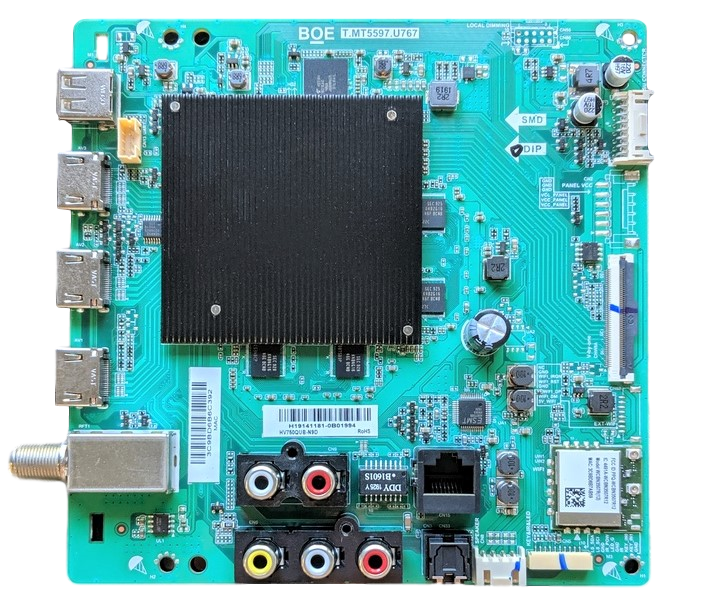 V755-G4-Main Vizio Main Board, 21201-02121, T.MT5597.U767, HV750QUB-N9D, V755-G4