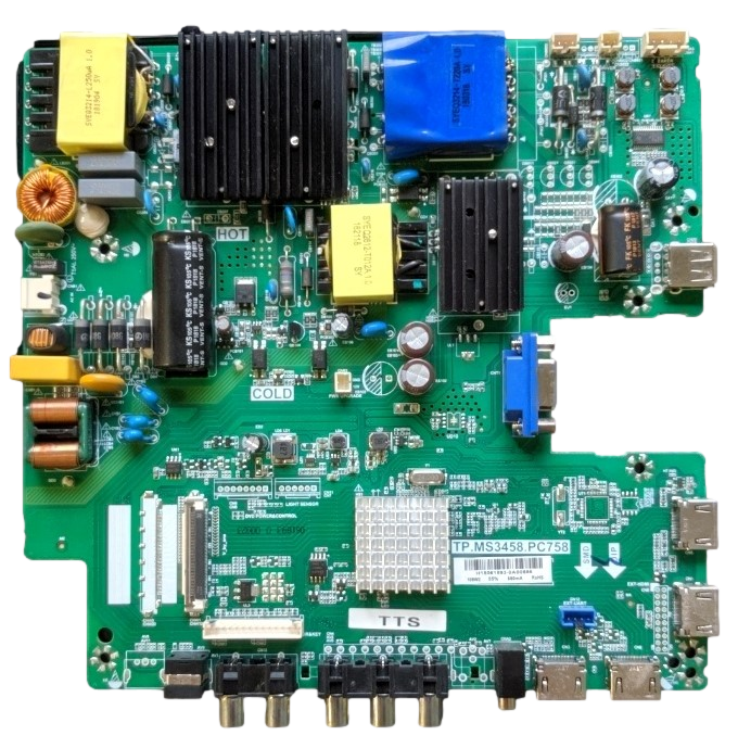 W50-Main Sceptre Main Board, TP.MS3458.PC758, 8142123342081, W50