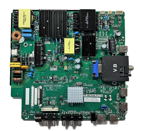 W55-UFTV58CE-Main Sceptre Main Board / Power Supply, TP.MS3458.PC758, 8142123342051, HV550QUB-N85, W55