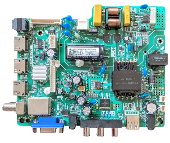 WD50FB1200MAIN Westinghouse Main Board, TP.SK108.PB801, 260104022160