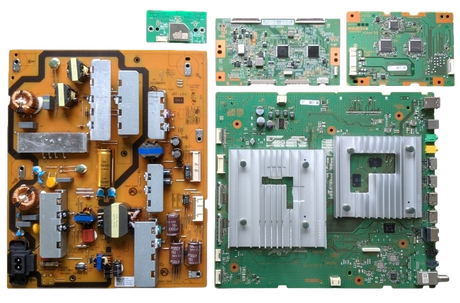 XR-55X90J Sony TV Repair Parts Kit, A-5027-263-A Main Board, 1-006-134-25 Power Supply, 1-011-256-11 T-Con, A-5026-318-A LED Driver, 1-005-419-31 Wifi, XR-55X90J
