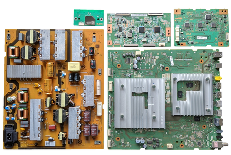 XR-55X90K Sony TV Repair Parts Kit, A-5042-769-A Main Board, 1-013-618-21 Power Supply, 1-014-119-11 T-Con, A-5042-589-A LED Driver, 1-005-419-13 Wifi, XR-55X90K
