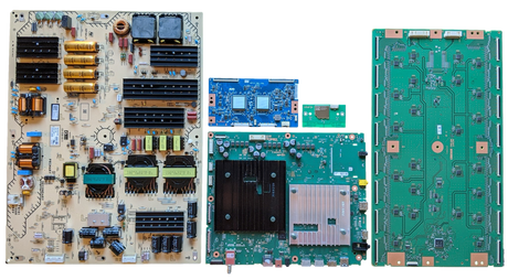 XR-85X95K Sony TV Repair Parts Kit, A-5044-976-A Main Board, 1-016-075-11 Power Supply, 1-013-504-11 T-Con, A-5041-950-A LED Driver, 1-005-419-13 Wifi, XR-85X95K