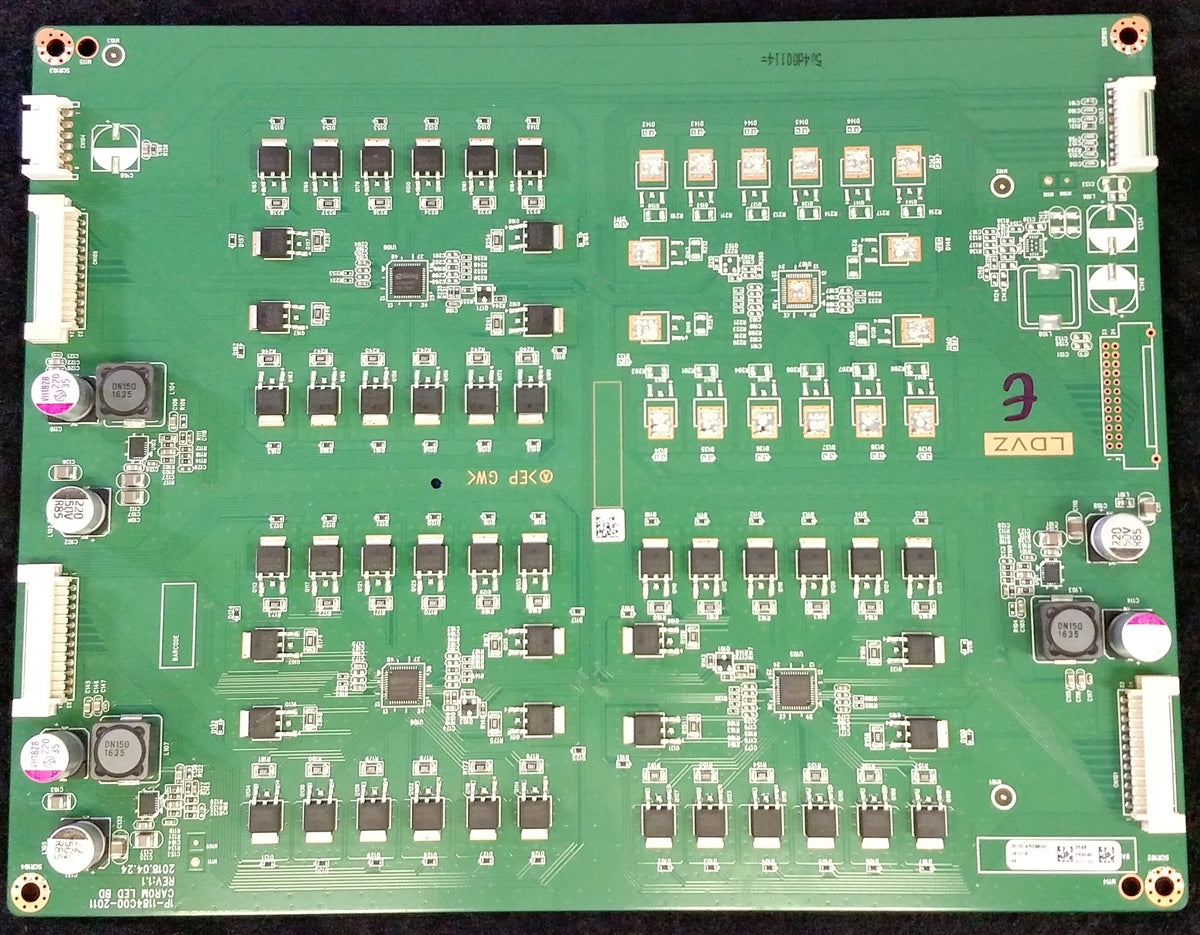 Y8387264B Vizio LED Driver, 1P-117CC00-2010, 0570CAR0M000, 264B, M70-F3 LFTRXLKU