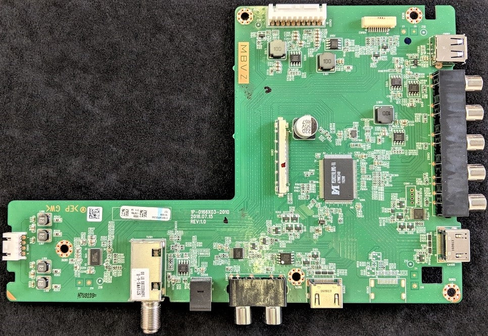 Y8387502S Vizio Main Board, 0160CAPOE200, 1P-0166X03-2010, D60n-E3