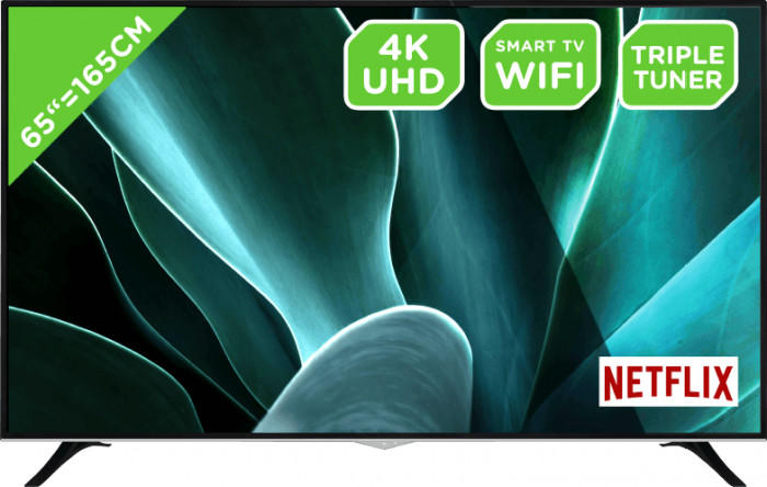 SMART TV OK 55 ZOLL UHD (ODL 55651U-TIB) - WIE NEU (Neu (gemäss