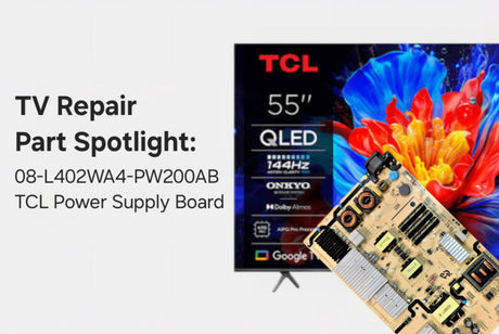 TV Repair Part Spotlight: The 08-L402WA4-PW200AB TCL Power Supply Board